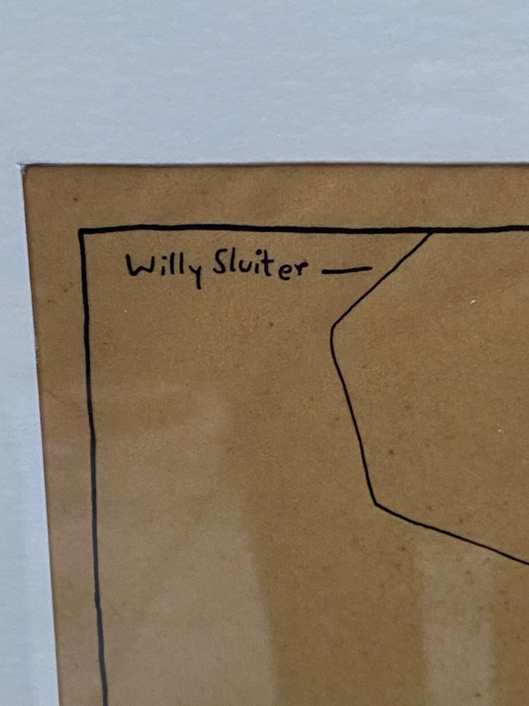 Willy Sluiter (1873-1949) - Ontwerp reclame affiche Tieleman & Dros Conservenfabriek #3.2