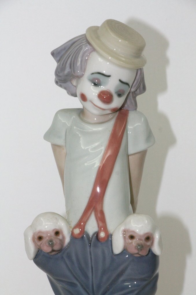 Lladró - Αγαλματίδιο - Clowns: "Little Traveler", "Destination Big Top", "Little Pals", "Having a Ball", and "Pals (5) - Πορσελάνη #3.2