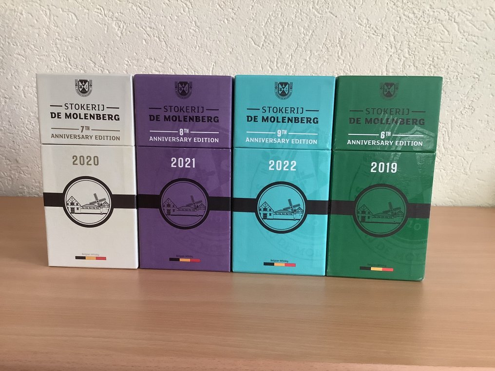 Gouden Carolus - 6th - 9th Anniversary Edition 2019-2022 - Stokerij De Molenberg - 50厘升 - 4 瓶 #3.2