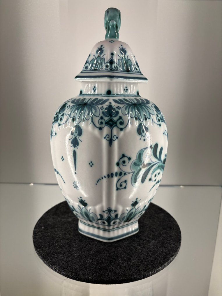 De Porceleyne Fles, Delft - Fedett váza  - Kerámia - Delvert #4.3