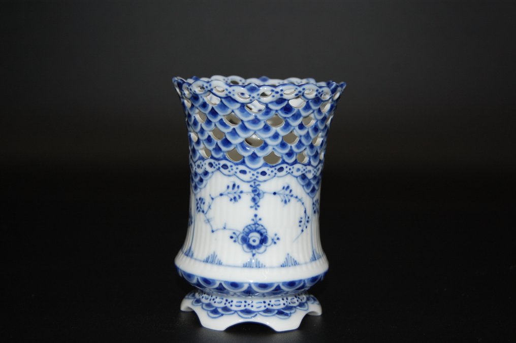 Royal Copenhagen - Musselmalet Spitze - Βάζο  - Πορσελάνη - 11 εκ. #3.2