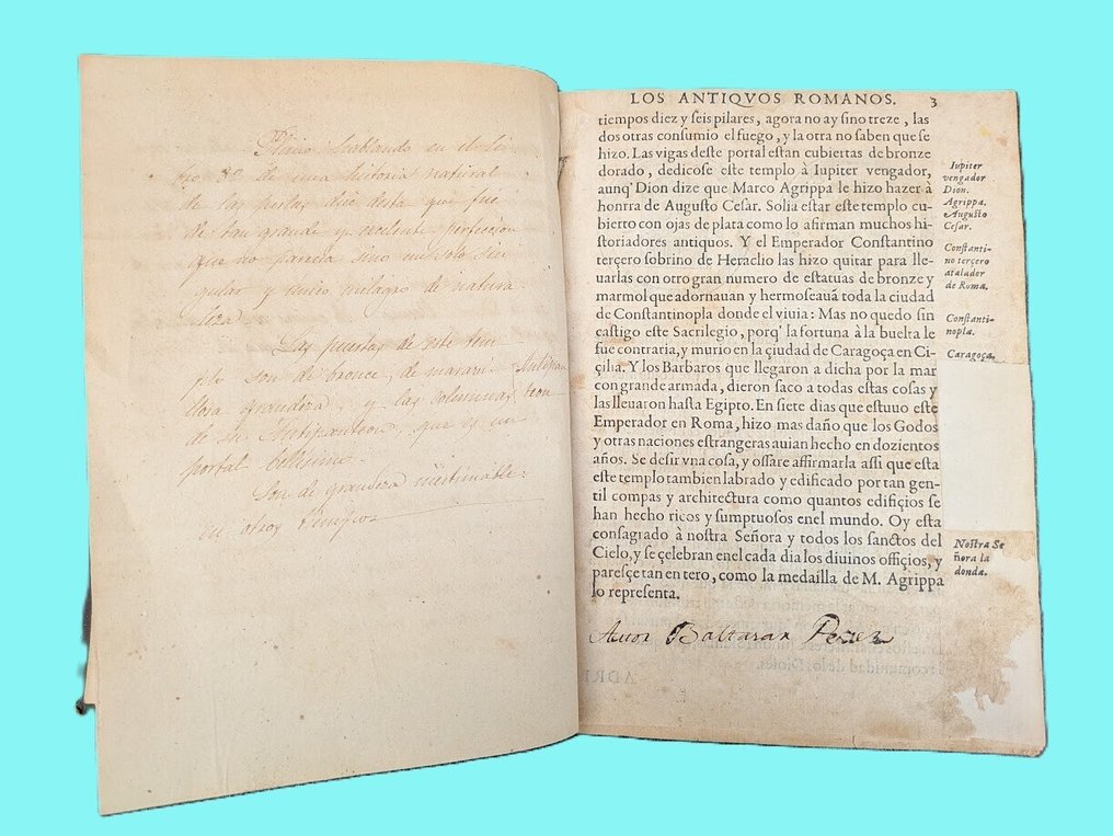 Guillermo Choul - Los Discursos de la religión, castramentación, assiento del campo, baños y ejercicios de los - 1579 #3.2