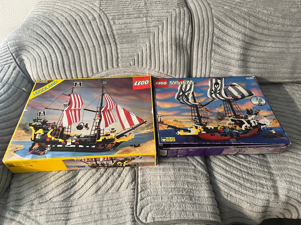 Lego Set - Pirates - Lego Pirates 6285 & 6289 (Barracuda & Red Bear Runner) #1.0