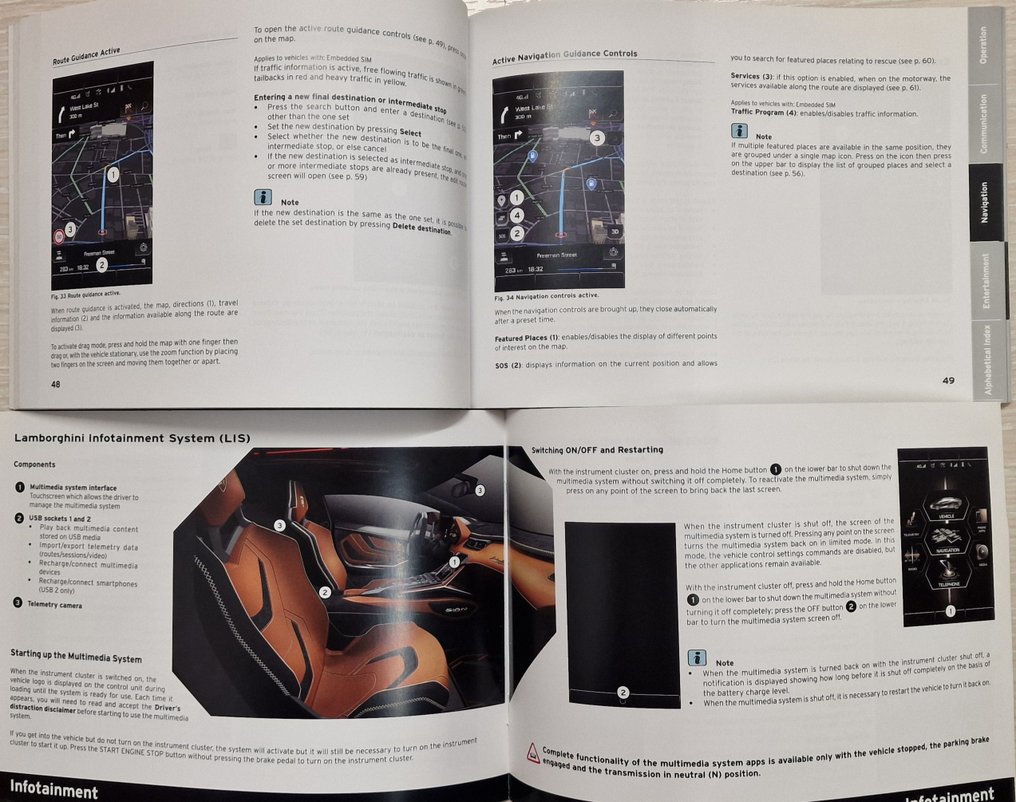 Lamborghini - Sian FKP37 Owner's manual full set - 2020 #4.3