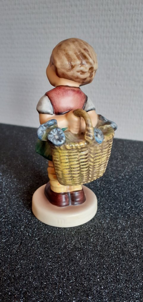 Goebel - Figurine - Unieke Hummel Nr 377 " Bashful " - TMK7 - Porcelain #3.2