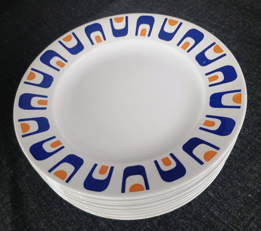 Richard Ginori - 甜点用具 (10) - Decoro Futurista - 陶瓷 - 未来主义装饰 #1.0