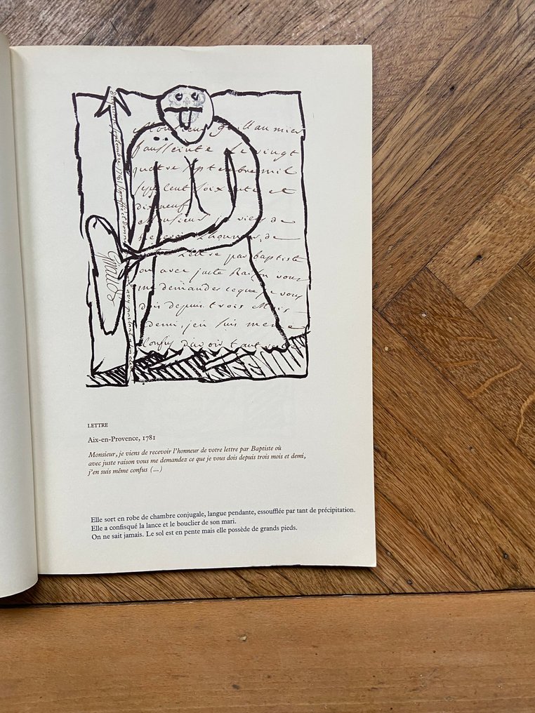 Signed; Pierre Alechinsky - L'Avenir de la Propriété [with dedication] - 1972 #4.3