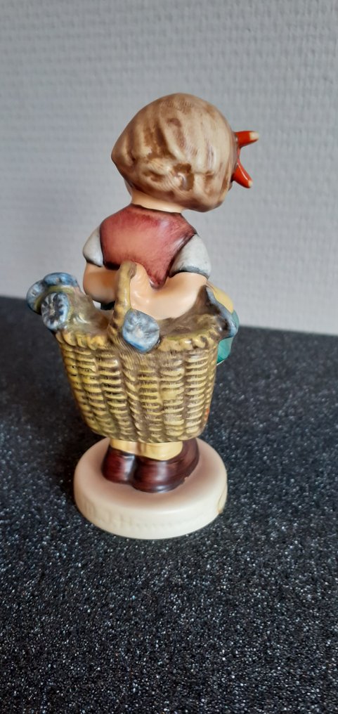 Goebel - Figurine - Unieke Hummel Nr 377 " Bashful " - TMK7 - Porcelain #4.3