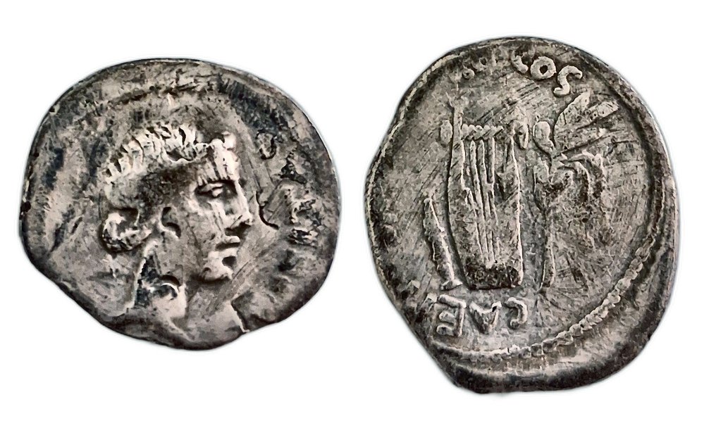 República Romana (Imperatorial). Marco Junio Bruto. Denarius #1.0
