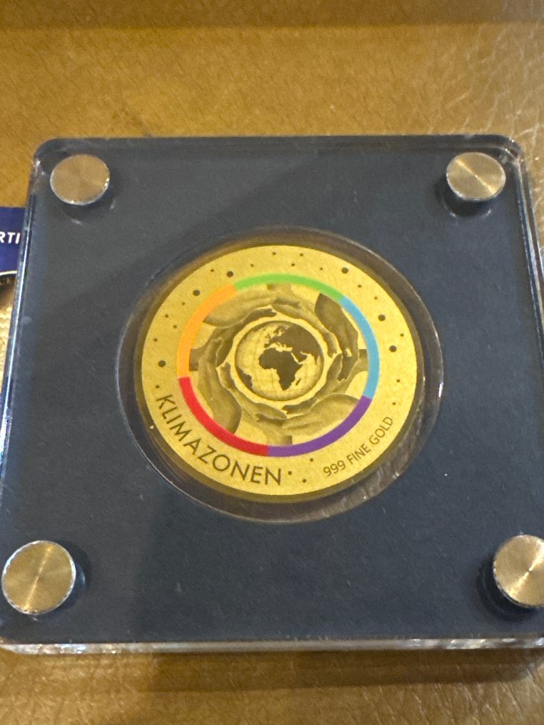 Τσαντ. 5000 Francs 2020 - Klimazonen , 1/200 Oz (.999) mit CoA  (χωρίς τιμή ασφαλείας) #1.0