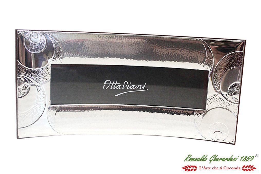 Giuliano Ottaviani Cornice firmata base legno massello - Cornice - .925 argento #1.0