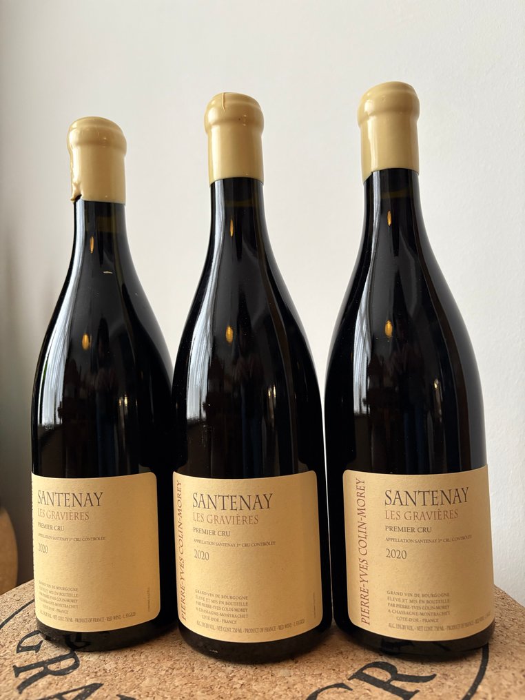 2020 Pierre-Yves Colin-Morey "Les Gravières" - Santenay 1er Cru - 3 Bottles (0.75L) #1.0