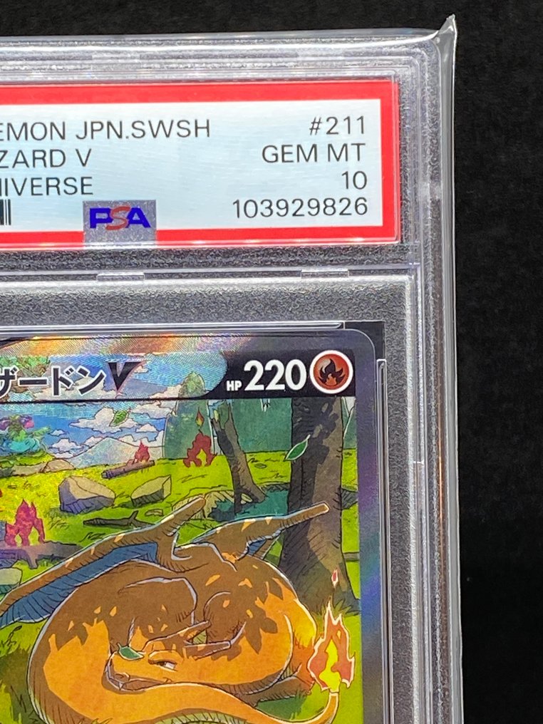 Pokémon - 1 Graded card - Charizard #211/172 SAR - PSA 10 - Sword & Shield #2.1