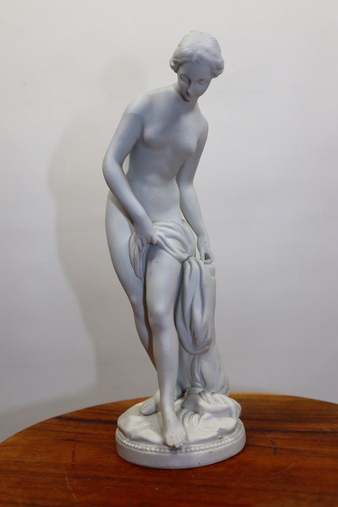 Statuette, Venus de’ Medici - Aphrodite - 28 cm - Biscuit porcelain #1.0