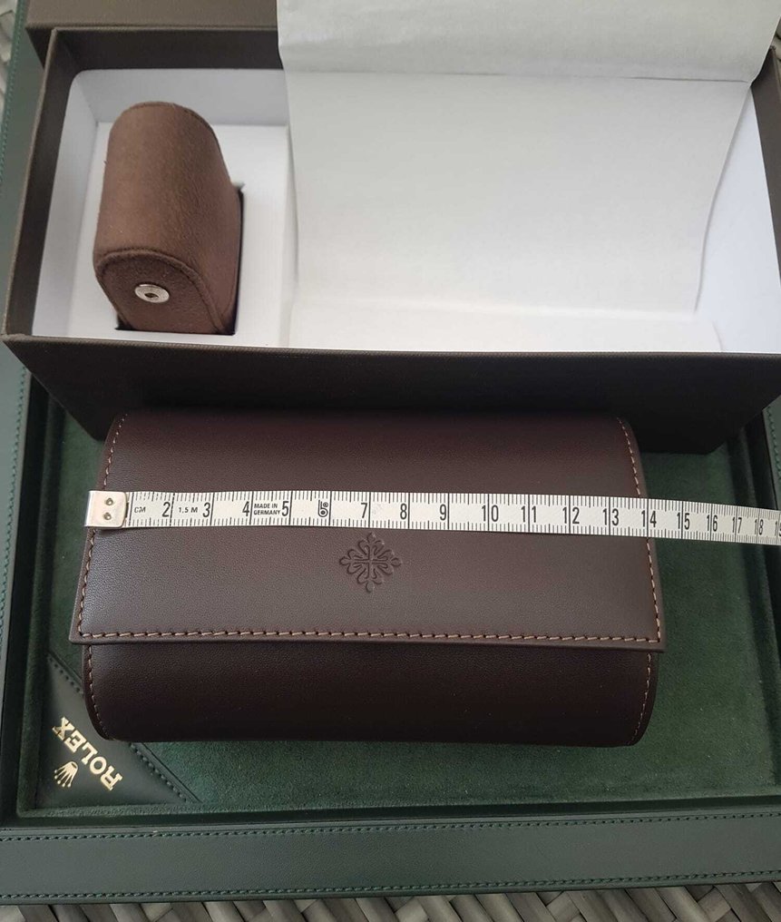 Patek Philippe - marmotte pour 2 montres interchangeable - Set di accessori moda #4.3