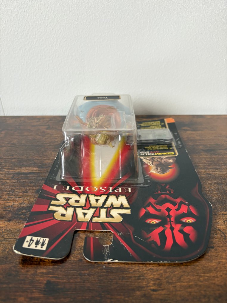 Star Wars - Star Wars Episode I – Yoda – Met CommTalk Chip – 1999 – In Oorspronkelijke Verpakking - Hasbro #3.2