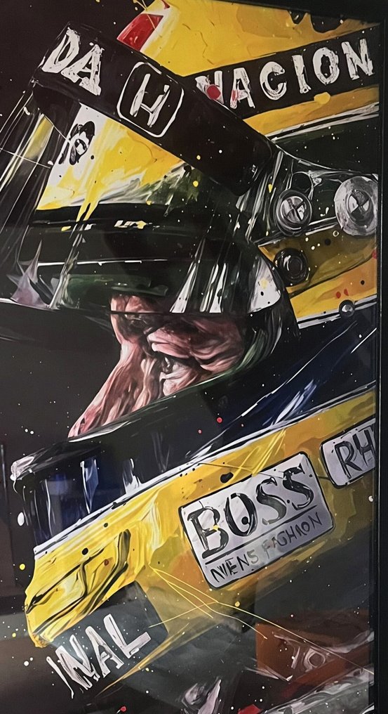 Art Photo - Cadre Ayrton Senna #4.3