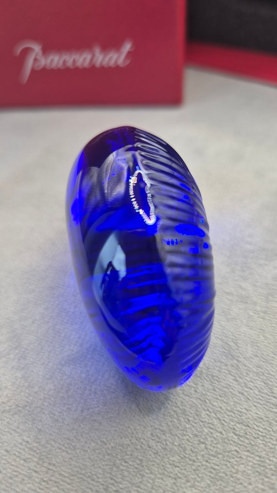 Baccarat - Statuetta in miniatura - Baccarat – Nautile Bleu Cobalt – Cristal – Avec Boîte - Cristallo #2.1