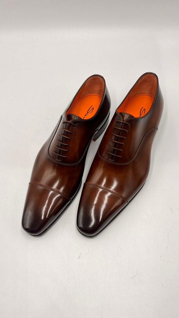 Santoni - Sapatos com atacadores - Tamanho: EU 41.5 #2.1