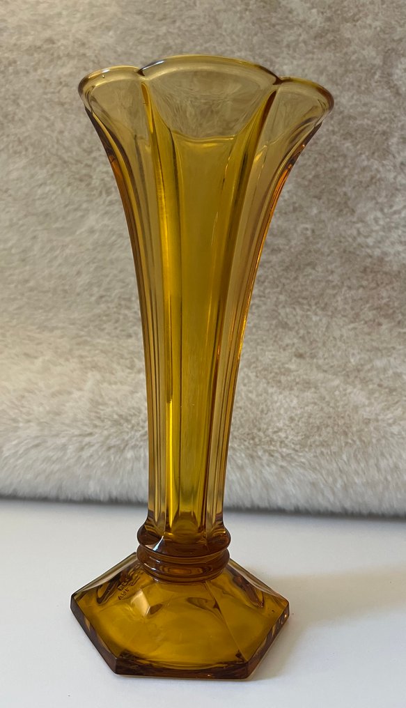 Val Saint Lambert - 花瓶  - 玻璃 - 花瓶 Val St Lambert 比利时 #3.2