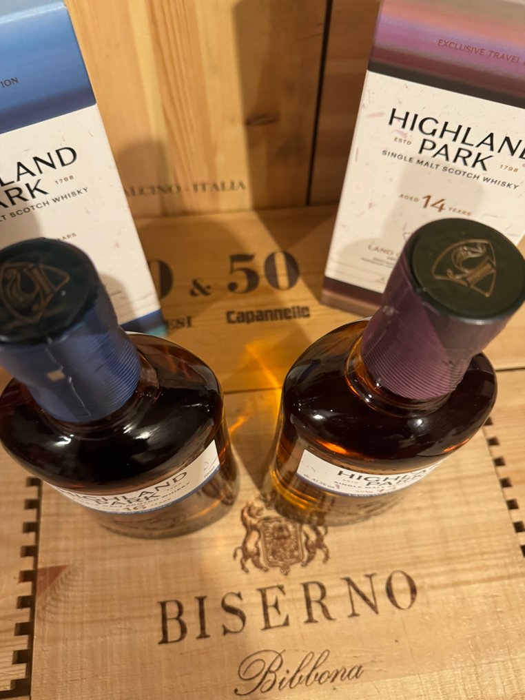 Highland Park 16yo Sea of Orkney & 14yo Land of Orkney - 700ml - 2 bottles #2.1