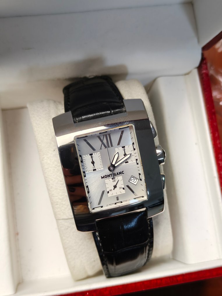 Montblanc - Tank Chronograph - No reserve price - 7049 - Men - 2000-2010  #1.0