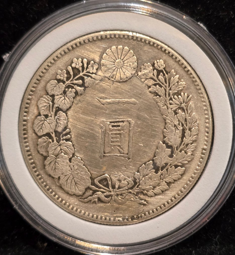 Japan. Meiji. 1 Yen year 22 (1891)  (Utan reservationspris) #1.0