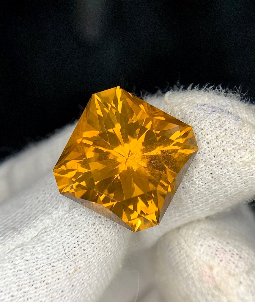 沒有保留價 黃水晶 - 19.68 ct - 國際有色寶石協會 (ICA GemLab) #3.2