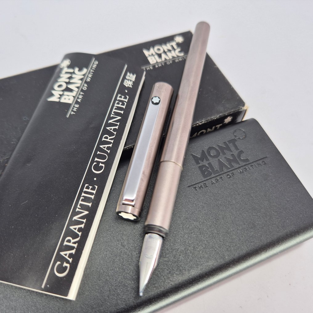 Montblanc - S-Line Ref. 2120 - Nib (M) - 1980's - Box and papers - Ei pohjahintaa - Täytekynä #1.0