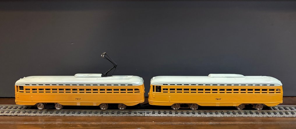 Bachmann H0 - 62946BAC - Model tram (2) - Motor vehicle with LED front and rear lighting. - Baltimore Transit Company #2.1