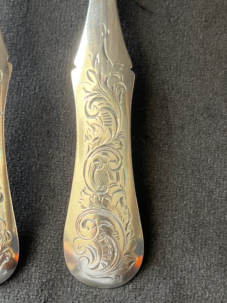 Widelec (2) - Srebro pr. 835 - J.H Tarner #3.2