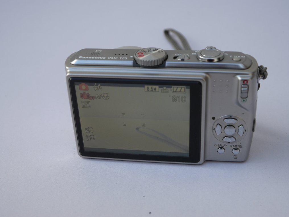 Panasonic Lumix DMC TZ5 9,1 Megapixels 2008 silber Analóg fényképezőgép #2.1