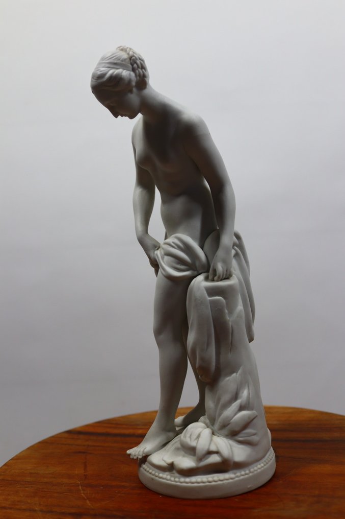 Statuette, Venus de’ Medici - Aphrodite - 28 cm - Biscuit porcelain #2.1