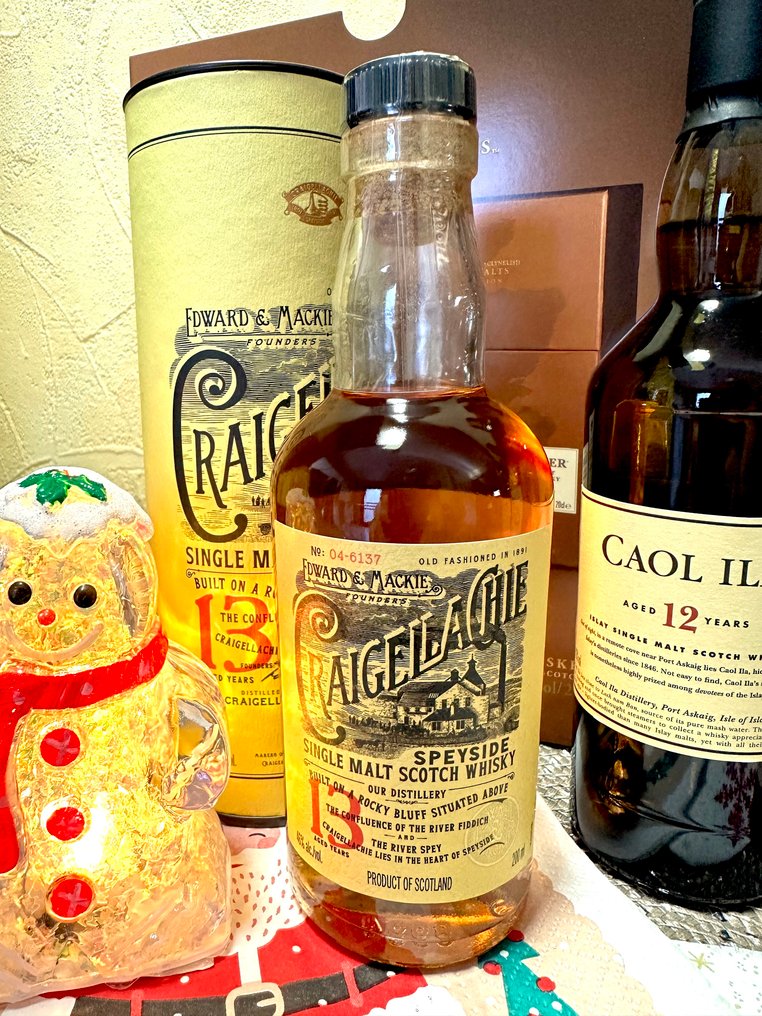 Caol Ila 12yo + Clynelish 14yo + Talisker 10yo + Craigellachie 13yo - 20 cl - 4 botellas #3.2