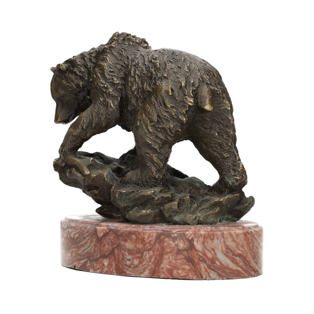 Αγαλματίδιο - Bear - Μπρούντζος, Μάρμαρο #3.2