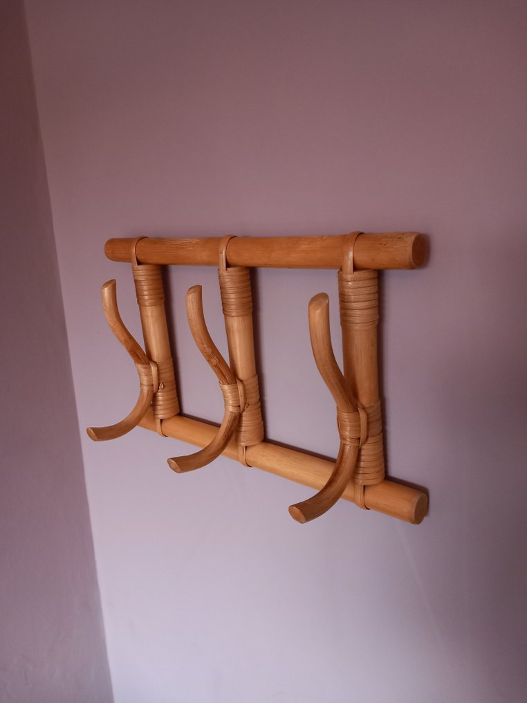 Κρεμάστρα παλτό - Μπαμπού - Rotan στυλ Boho #2.1