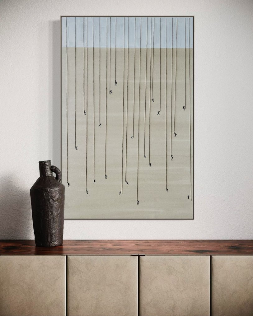 Elisabeth Calderer - Falling Lines XL #1.0