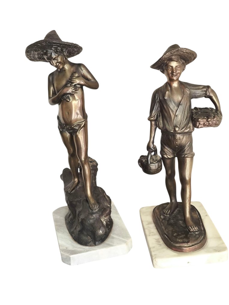 Figure - Marble, Bronze #1.0