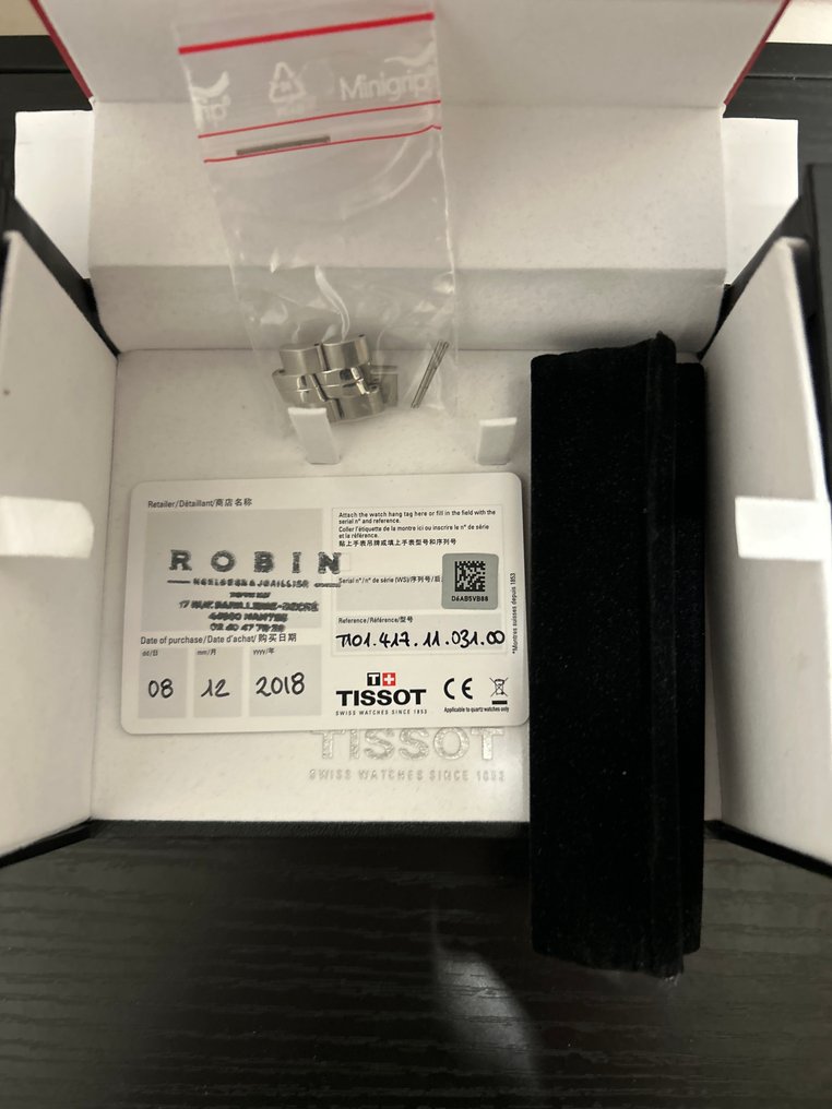 Tissot - PR100 Chronograph - 沒有保留價 - T104.417.11.031.00 - 男士 - 2018 #3.2