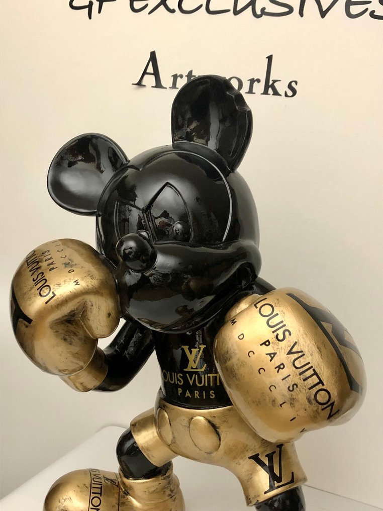 GF Exclusives - XL 53cm Louis Vuitton x Boxing Mickey Mouse Artwork By: GF Exclusives #4.3