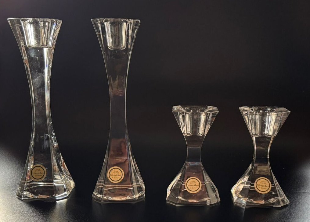 Villeroy & Boch - Κηροπήγιο (4) - Γυαλί, Κρύσταλλο, λευκός κρύσταλλος - Κρυσταλλουργείο #4.3