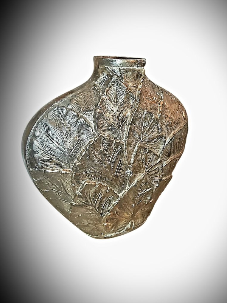 Βάζο  - μέταλλο με πατίνα χρυσού ή παλαιωμένο #2.1