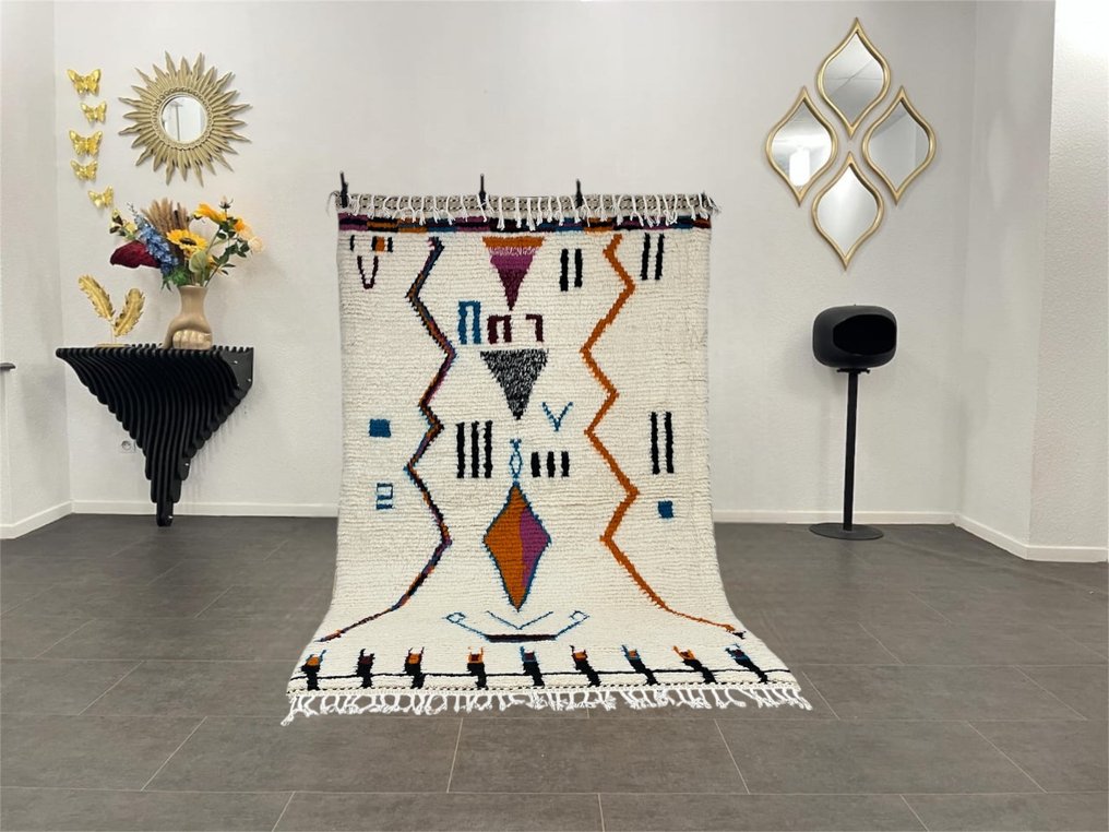 Berber, Håndlavet berberteppe - Tæppe - 258 cm - 162 cm - Tapis Azilal #1.0