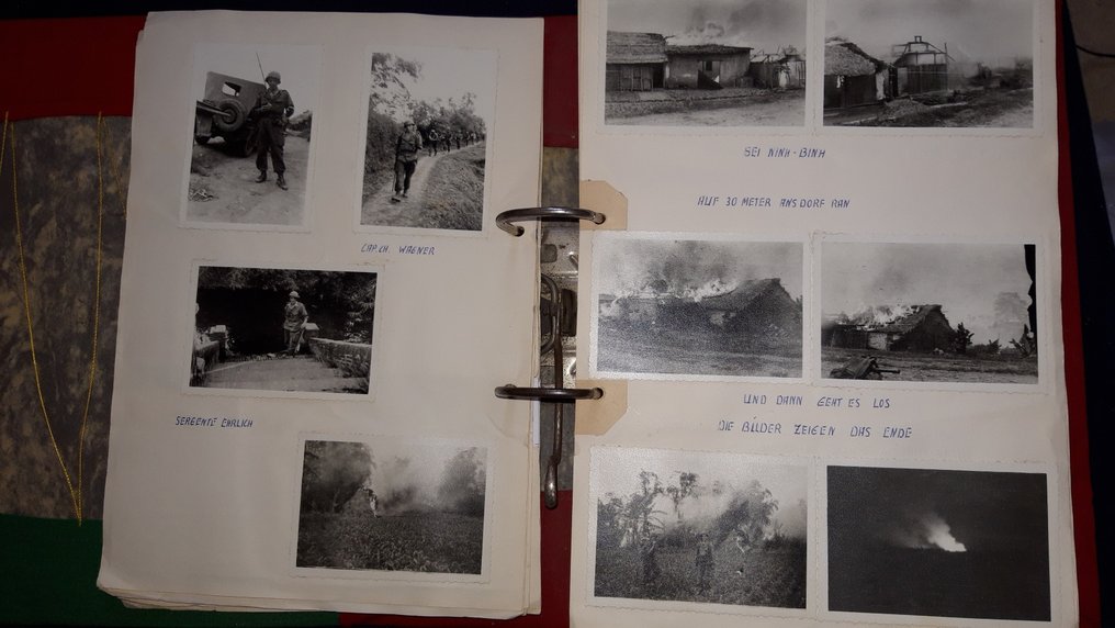 Militärfotograph - Fotoalbum aus dem Frankreich Indochina Krieg an mit 900 Fotos - 1949 #3.2