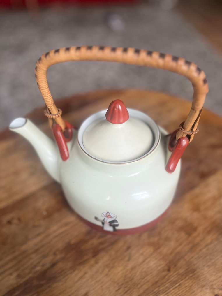 茶壶 - 陶瓷 - 原味 Droste 可可 #2.1