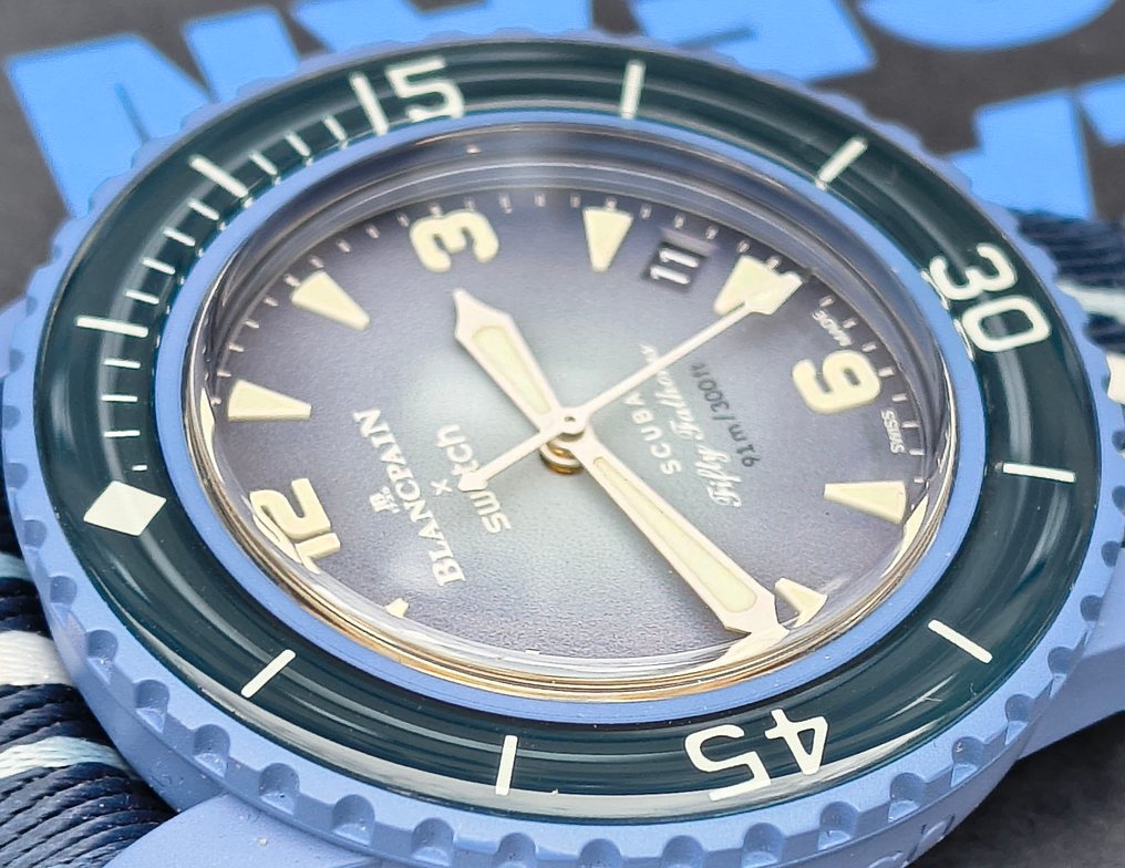 Blancpain x Swatch - Scuba Fifty Fathoms - No reserve price - Atlantic Ocean - Men - 2025 #3.2