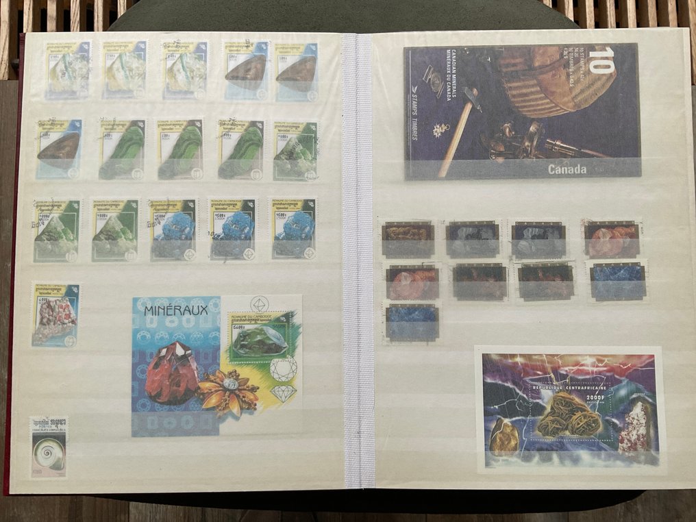 World  - Minerals, shells, and topography #4.3