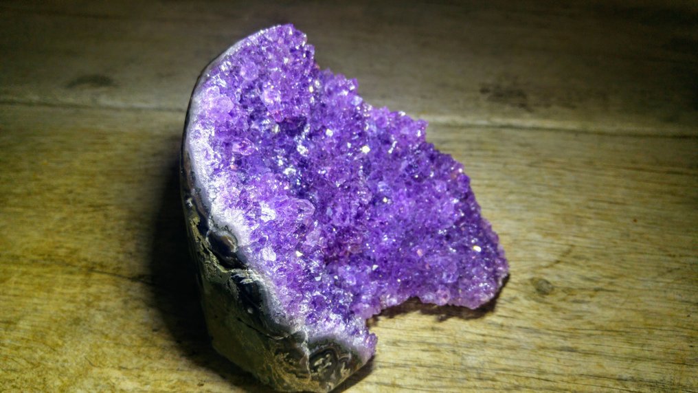 Ametist Kristaller Druse - Kluster - Höjd: 11 cm - Bredd: 12 cm- 1007 g #2.1