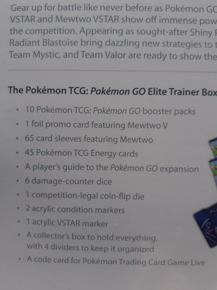 Pokémon - 1 Elite trainer box - Pokemon Go - Various sets #3.2