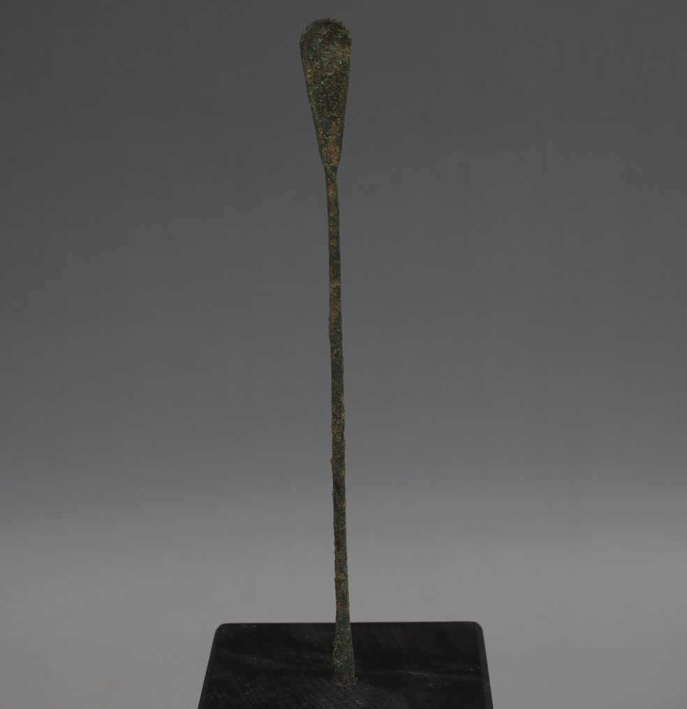 古羅馬 青銅色 医疗器械，刮刀，前博物馆  (沒有保留價) #2.1